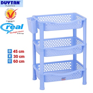 Kệ chén nhựa úp chén dĩa 3 Tầng Kiểu ( Ngang 44 x R30 x Cao 60 cm) NHỰA DUY TÂN