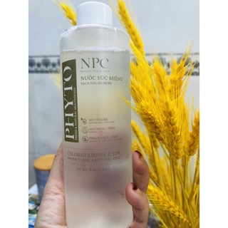 [GIÁ TỐT] Nước Súc Miệng Diệt Khuẩn PHYTO (Phyto Fresh & Natural Mouthwash) 250ml