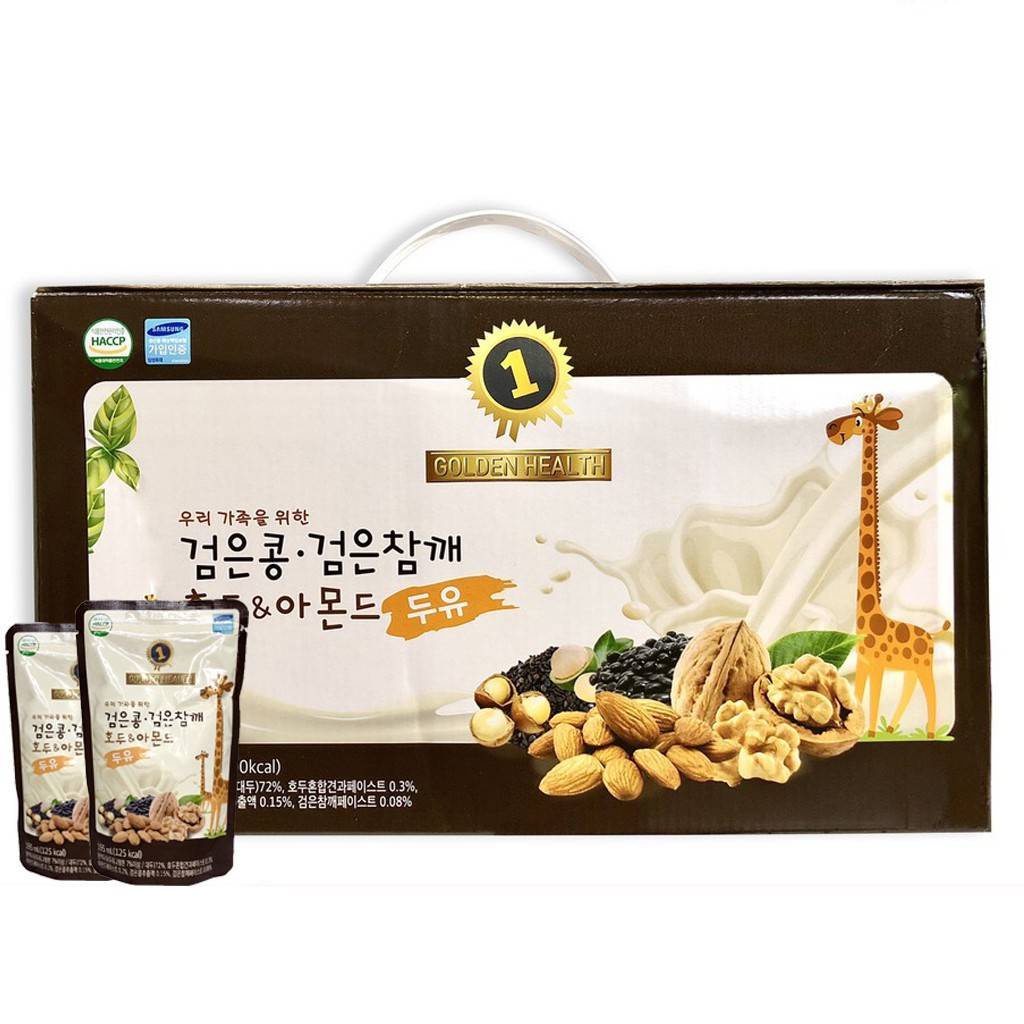 Sữa Hạt Óc Chó GOLDEN HEALTH 195ml - Sữa Óc Chó Hàn Quốc