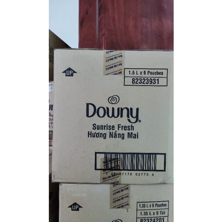 Thùng 9 túi Downy Nắng mai, Đam mê, Huyền bí 1.4 Lít