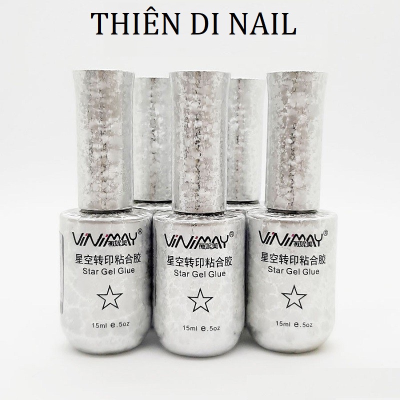 Keo foil Vinimay, gel dán foil Thiên Di Nail