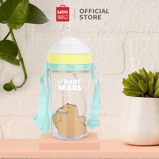 [Mã LIFEHL9 giảm 8% tối đa 100K đơn 250K] Bình nước Miniso gia đình gấu Bears 400ml