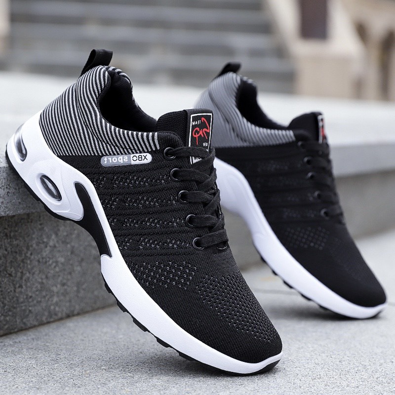 Giày nam sneaker đế đệm khí XBCC Sport có 2 màu