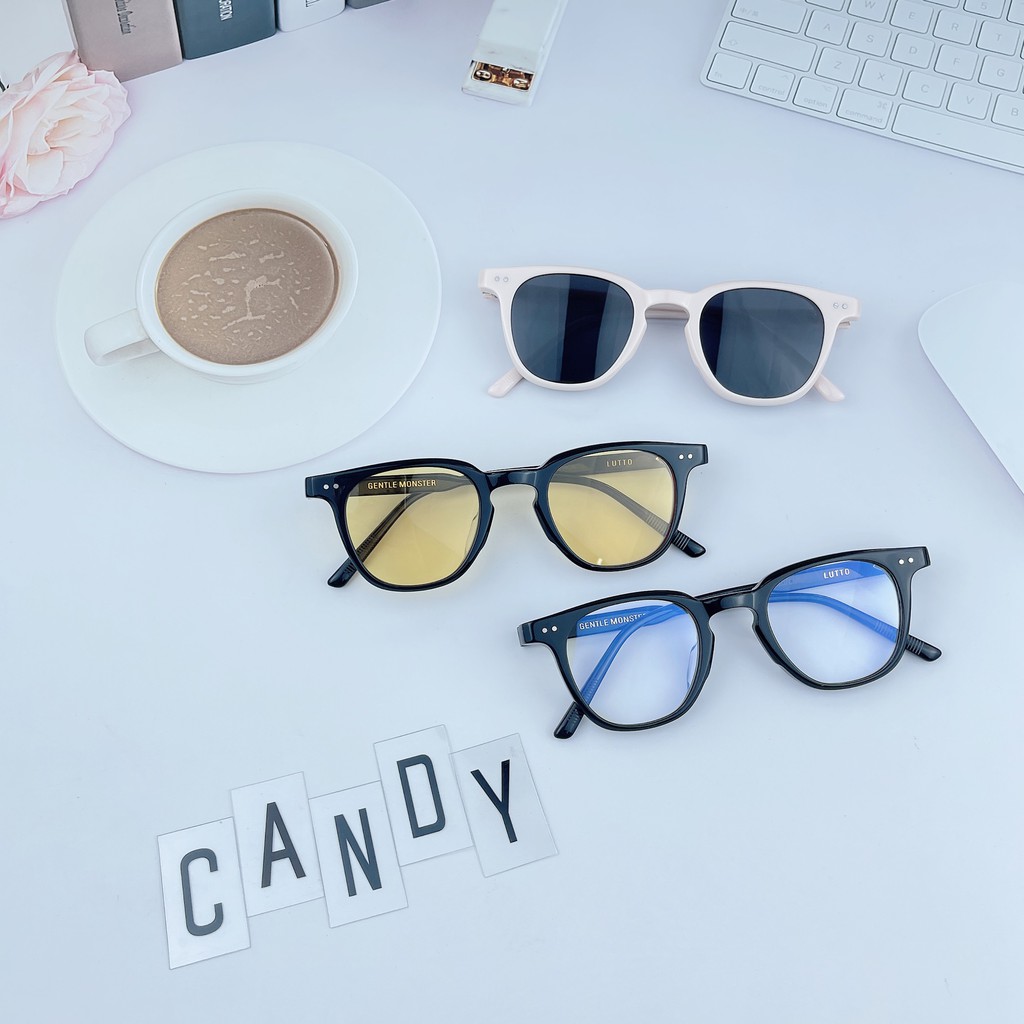 Gọng kính vuông râm cận thời trang nam nữ siêu cấp LT880 - Tiệm kính Candy