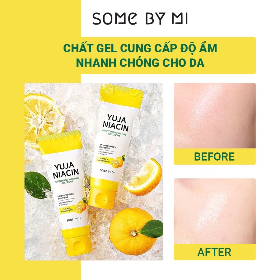 Kem dưỡng làm sáng da Some By Mi Yuja NiacinBrightening Moisture Gel Cream 100ml