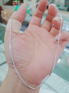 Dây chuyền bạc cho bé và nữ đều đc