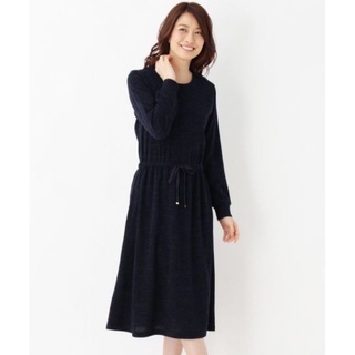 Đầm midi chất len xuất Nhật