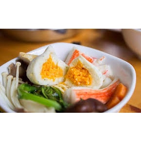 [HỎA TỐC -2h] Bánh Bao (màu trắng) Trứng Cá Hồi Malaysia  màu trắng - NUONGFOOD