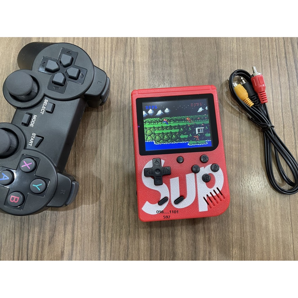 MÁY CHƠI GAME 4 NÚT CẦM TAY SUP GAME BOX 400 IN 1 PLUS | BigBuy360 - bigbuy360.vn