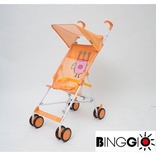 Xe đẩy em bé Meshlight Orange thương hiệu Binggio Hàn Quốc