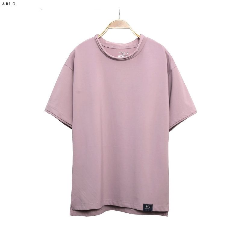Áo Thun Unisex BERTHA Chất Liệu Cotton Cao Cấp Màu Be - ARLO