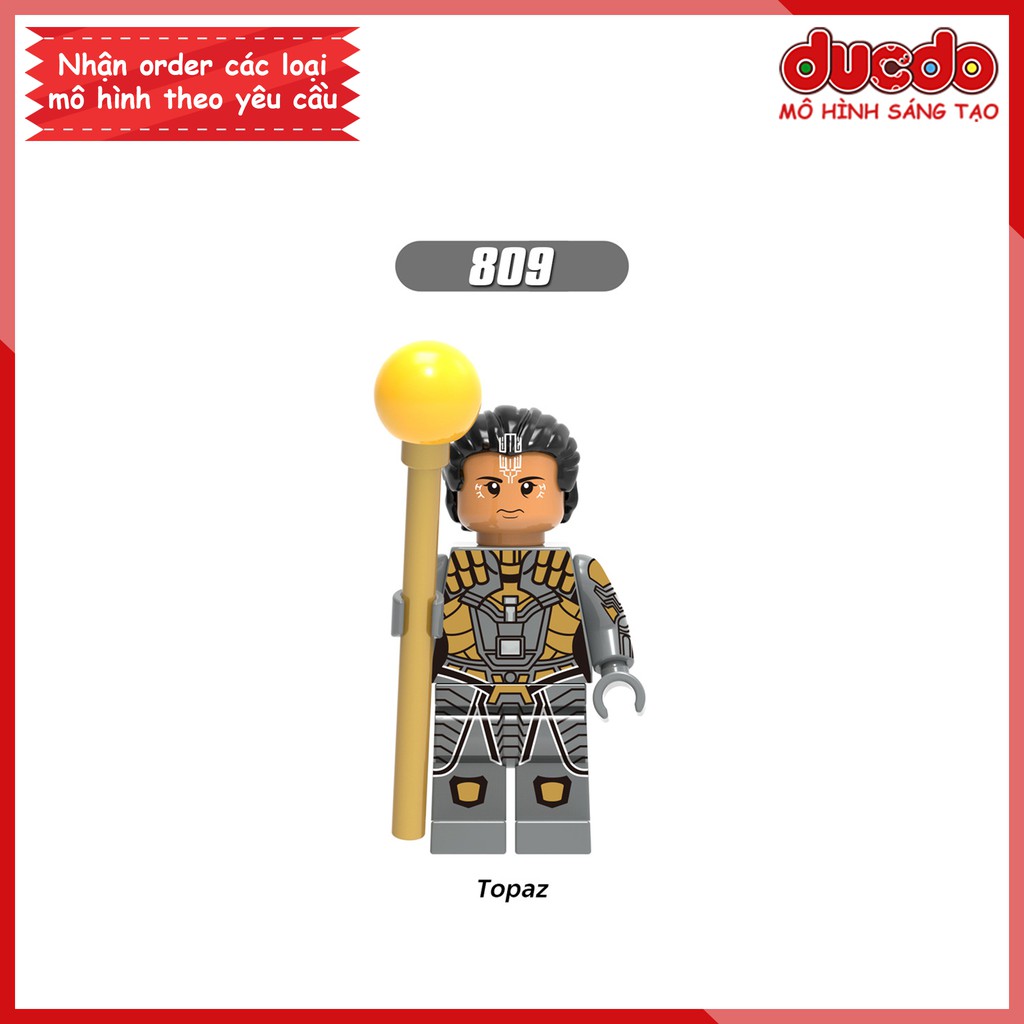 Minifigures các nhân vật trong Thor Ragnarok - Đồ chơi Lắp ghép Xếp hình Mô hình Mini Iron Man XINH X0185