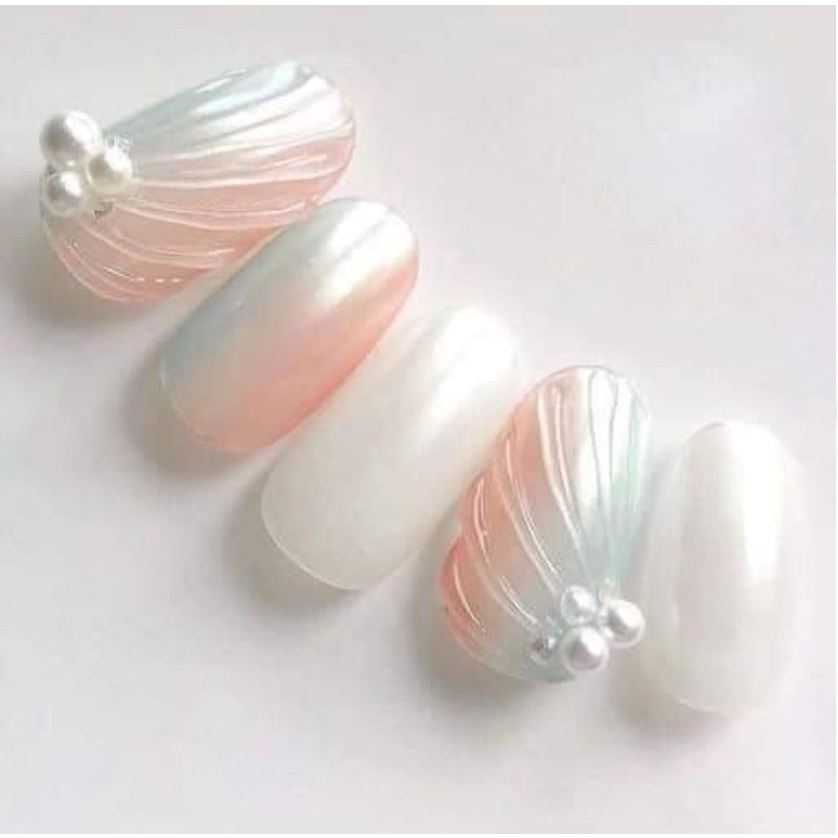 Set bột tráng gương ánh ngọc trai JELIVA