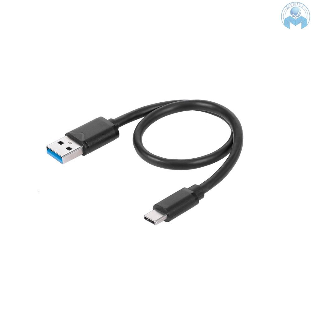 Cáp chuyển đổi USB3.0 sang Type-C tốc độ cao 30cm dành cho ổ cứng di động/điện thoại di động/máy vi tính