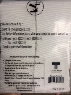 Bông Tẩy Trang Thái Lan Soft Tip