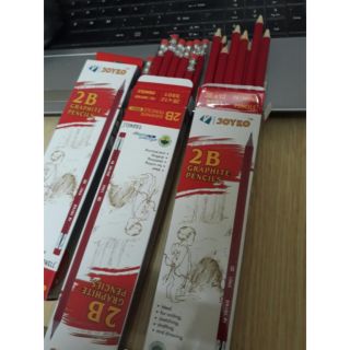 Hộp 12 cây bút chì 2B cao cấp