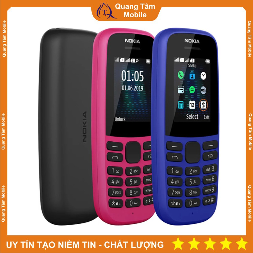 Điện thoại di động Nokia N105 Single Sim - Hàng Công Ty