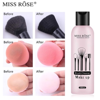 Nước rửa cọ trang điểm mút tán miss rose