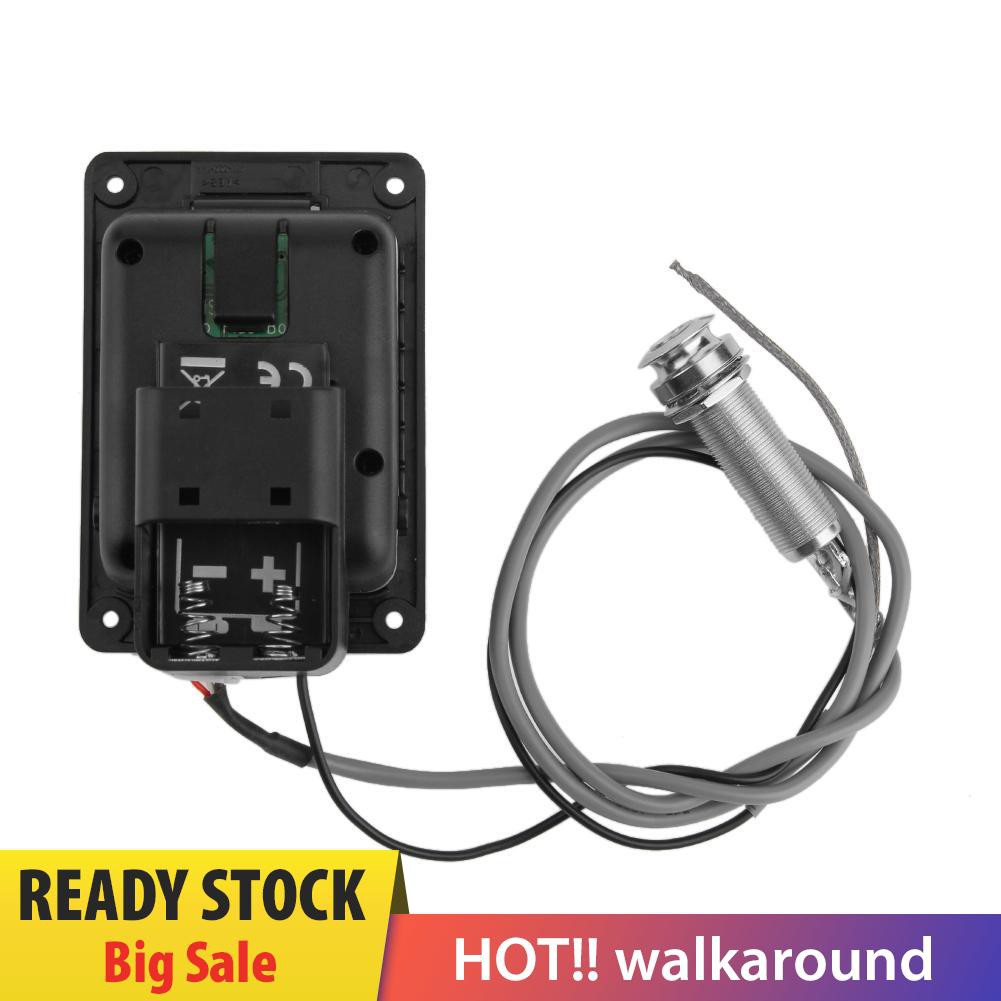 Bộ Chỉnh Âm 4 Băng Eq Màu Đen Cho Đàn Guitar Fishman 201