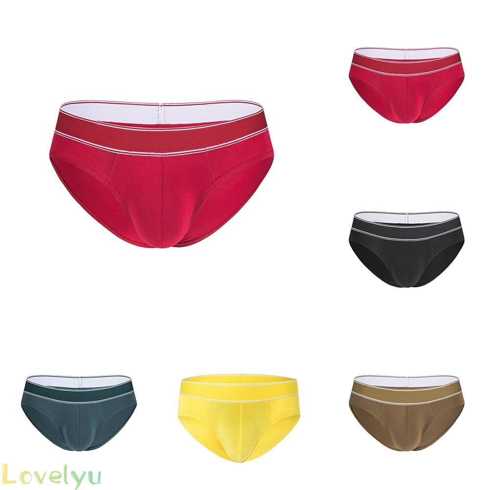 &lt;READY STOCK&gt;Men Underwear Comfortable M-2XL Modal Panties Sexy Size M~2XL Soft Thongs100% brand new！