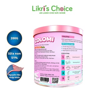 [CHÍNH HÃNG MẪU MỚI] Sữa non COLOMI dành cho trẻ em (200g)