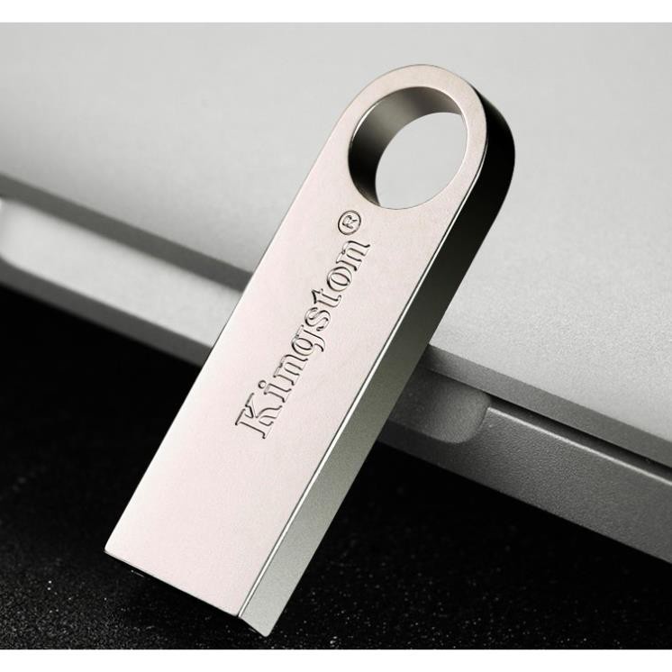USB Kingsto 8Gb vỏ sắt DTSE9 2.0, thiết kế nhỏ gọn, vỏ kim loại chống nước