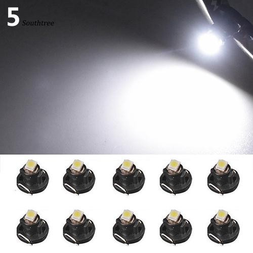 10 bóng đèn LED T4.2 12V cho bảng điều khiển xe hơi