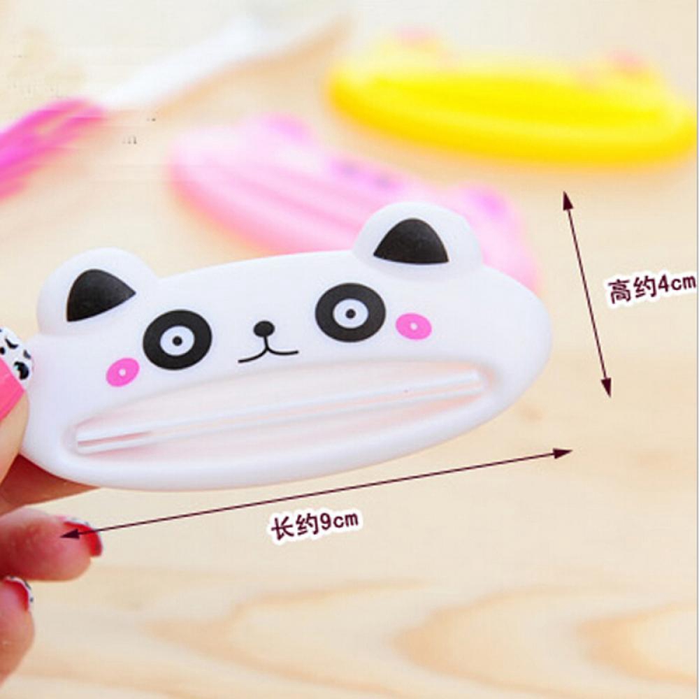 JANE Lovely Multifunctional Animal Bath Cute Toothpaste Squeezer