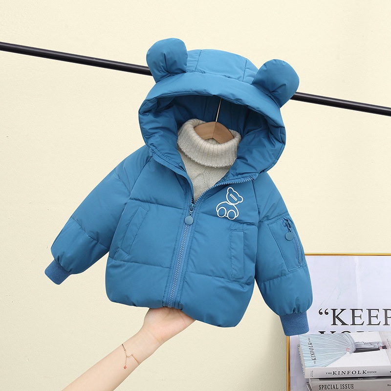 Áo Phao tai gấu Bé trai/Bé gái form 8-16kg-QATE 505