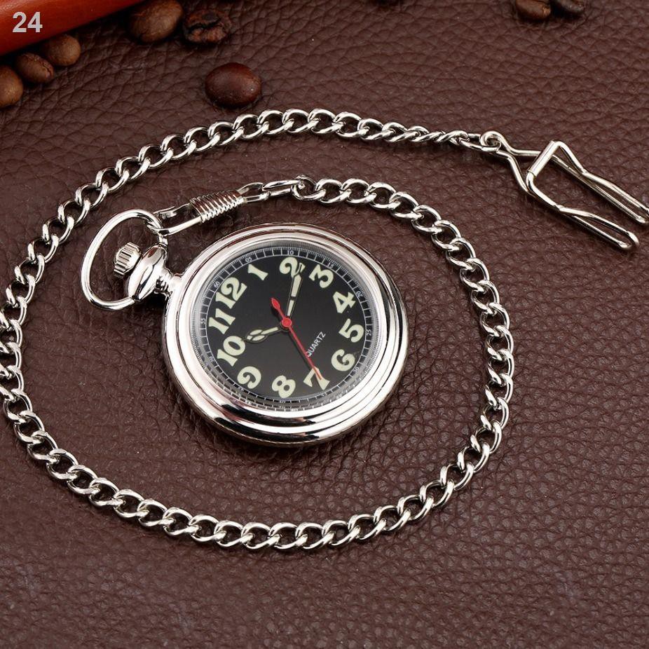 Đồng hồ bỏ túi kỹ thuật số lớn phát sáng mạnh mẽ cổ điển không có nắp che những người đàn ông và phụ nữ cũ sinh v