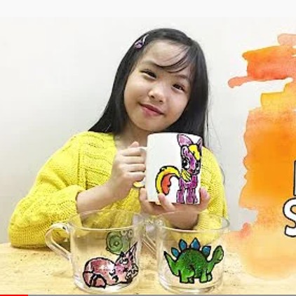 Tranh Vẽ 3D Tạo Hình Dán Dạng Gel Tranh Nhựa Stereo 7 Màu Cho Bé