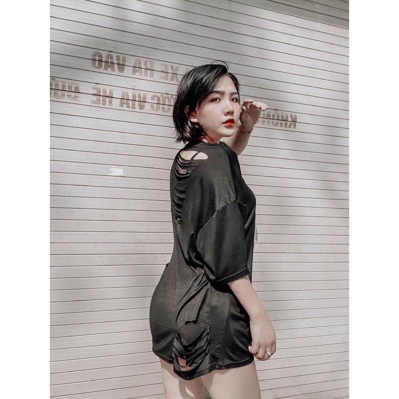 B&M Áo thun Rách lưng