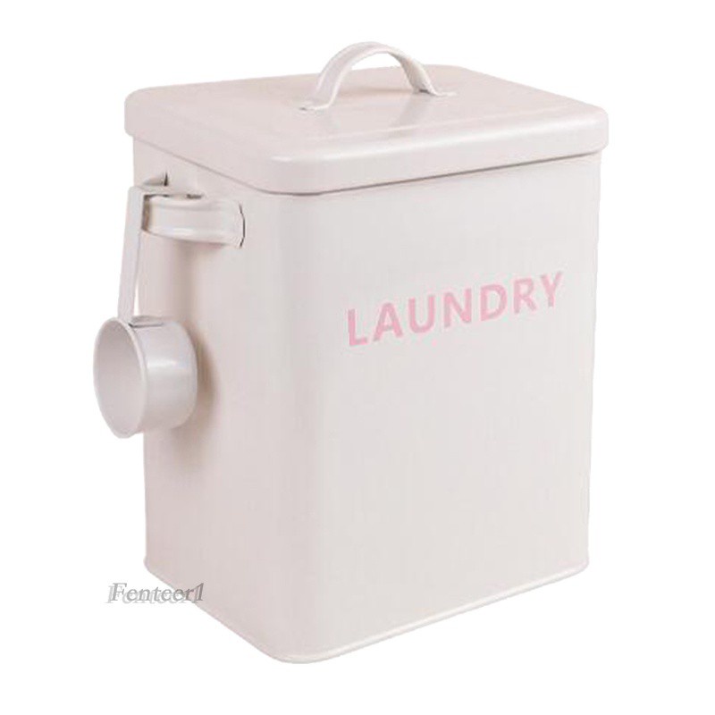 Hộp Đựng Đồ Chơi / Gạo / Thú Cưng Bằng Sắt Màu Hồng 1