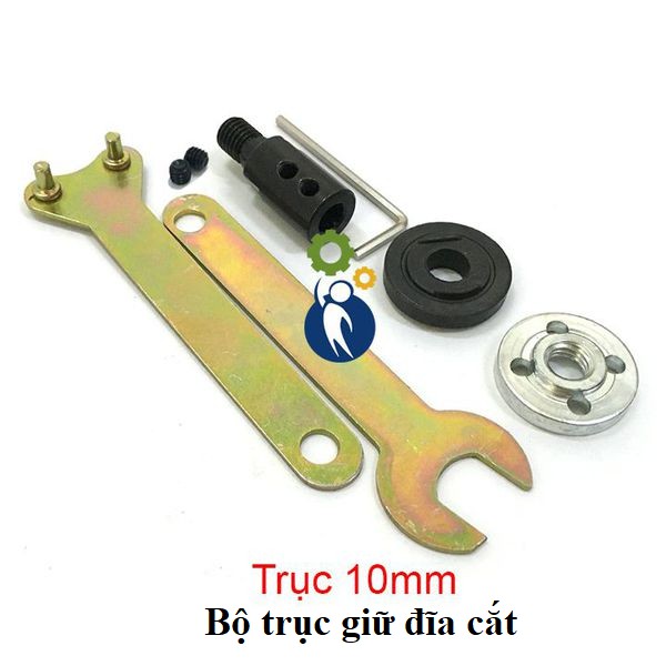 Bộ Trục Giữ Đĩa Cắt Cho Motor Trục 10mm M10-10