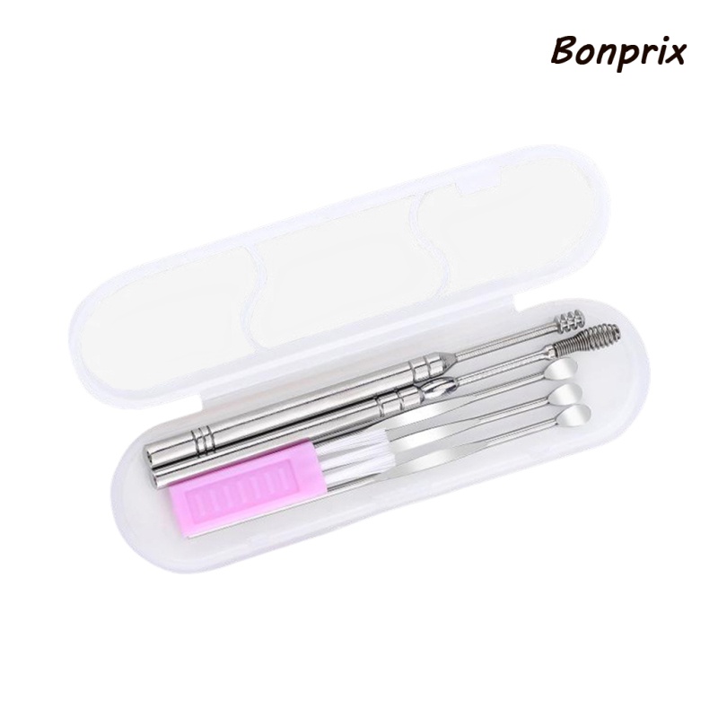 Set 6 Dụng Cụ Lấy Ráy Tai Bằng Inox Tiện Dụng