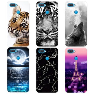 Ốp Điện Thoại TPU Dẻo In Họa Tiết Hoạt Hình Dễ Thương Cho OPPO A12 OPPO A12