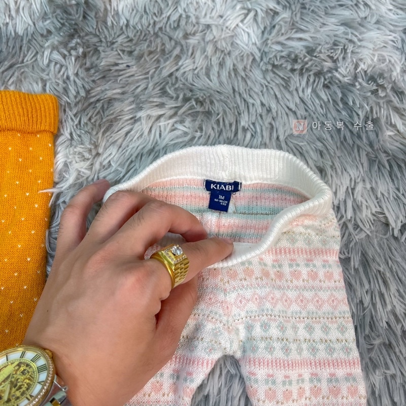 Quần legging Kiabi len mềm, siêu ấm
