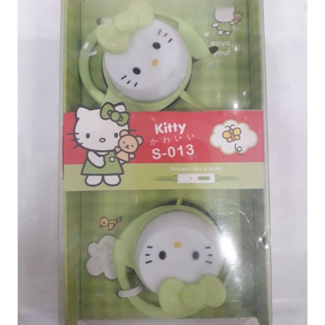 Tai nghe hello kitty  dễ thương