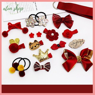 Kẹp Tóc Bé Gái [ FREESHIP ] Hộp Phụ Kiện Tóc Cho Bé