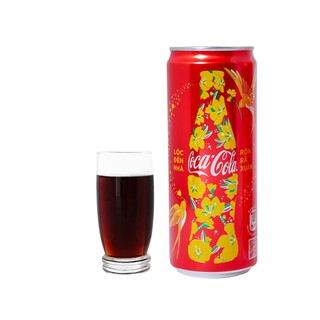 6 lon nước ngọt Coca Cola 330ml