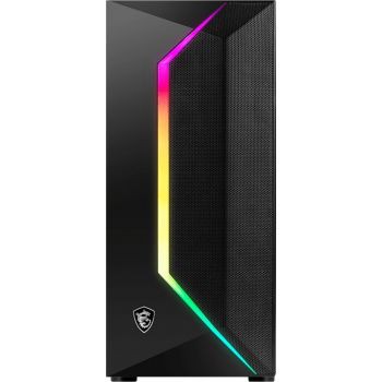 Vỏ Case Máy Tính MSI MAG VAMPIRIC 100R CHASSIS ( Mid Tower/Màu Đen/Led ARGB)