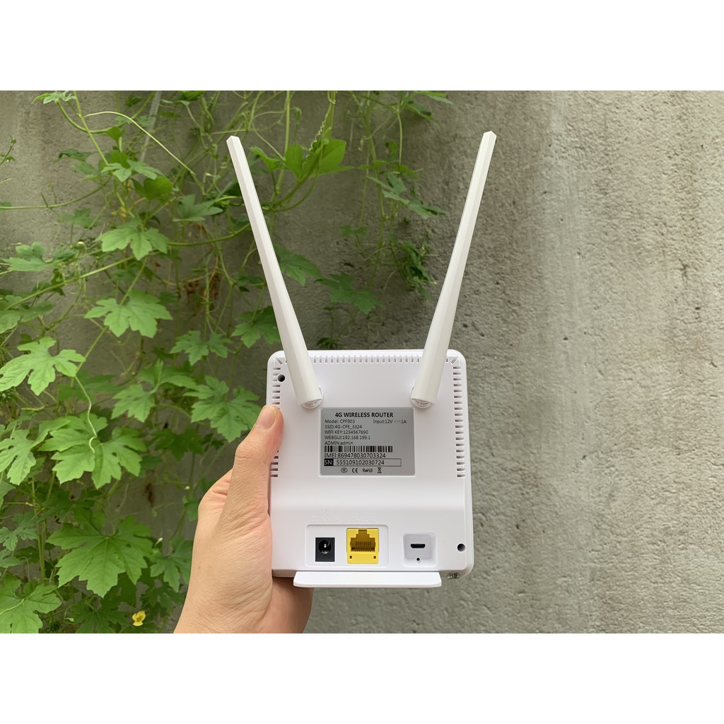 Bộ Phát Wifi 4G Lte CPE903 - CPF900 Cat 4 tốc độ 150mpbs