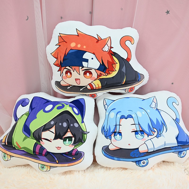 Gối Nhồi Bông Hình Nhân Vật Miyaki Langa Trong Phim Hoạt Hình "The Infinity" sk8