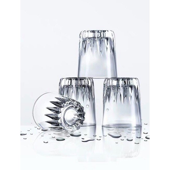 Set 6 Ly Lùn Khía Thủy Tinh Thái Lan UG-385