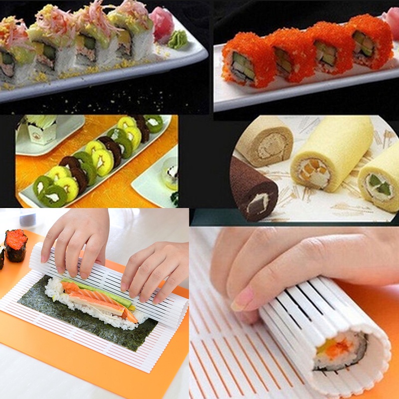 Thảm cuộn sushi tự làm có thể tái sử dụng tiện lợi