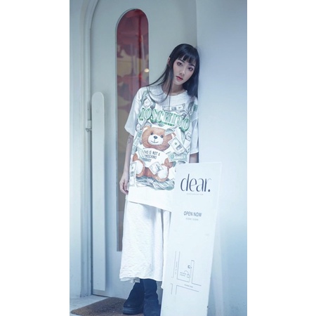 ÁO THUN MOSCHINO HOT TREND , ÁO MOS LOGO BIG SIZE