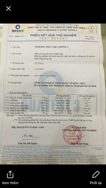 Tinh hoa trà Came | BigBuy360 - bigbuy360.vn