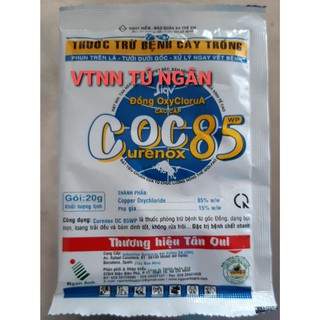 Thuốc phòng trừ nấm bệnh Coc85 gói 20gram