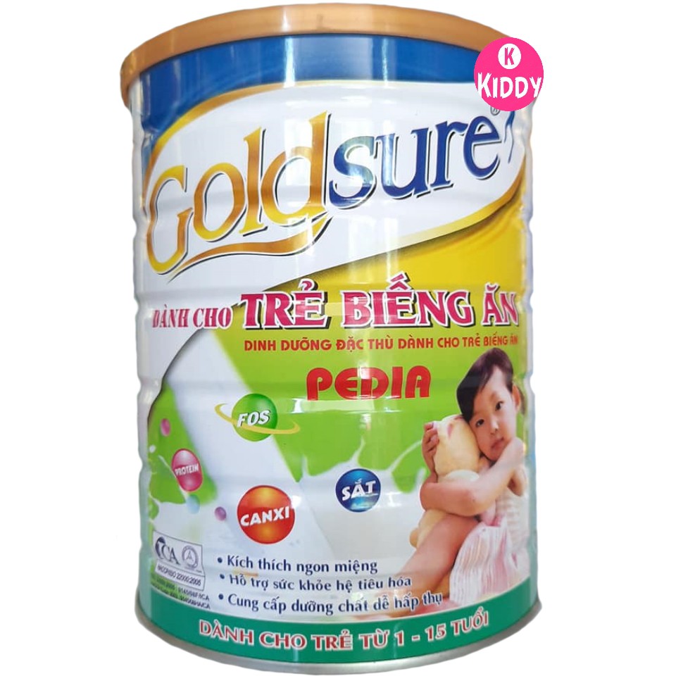 Sữa biếng ăn Goldsure Pedia NL 900g