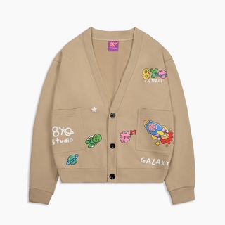 Áo khoác Cardigan 8YO Space - Beige